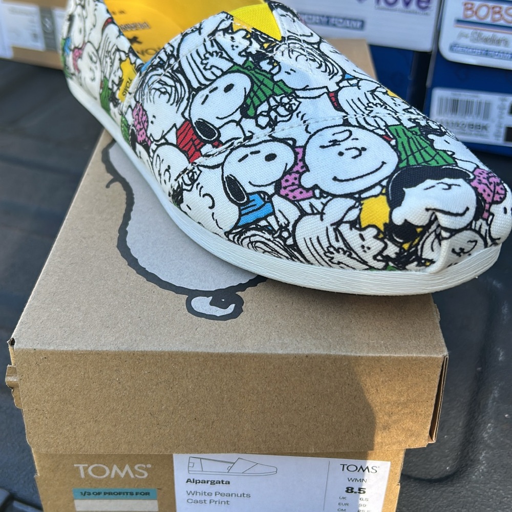 TOMS Kids Peanuts Character Print One Piece